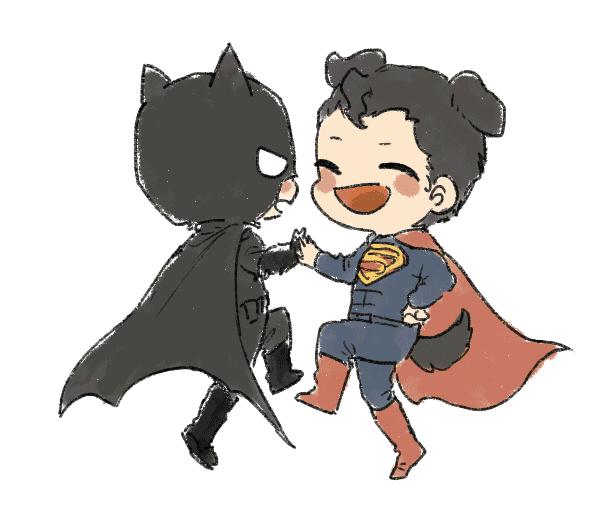 超人和蝙蝠侠的真人对决,蝙蝠侠超人对决