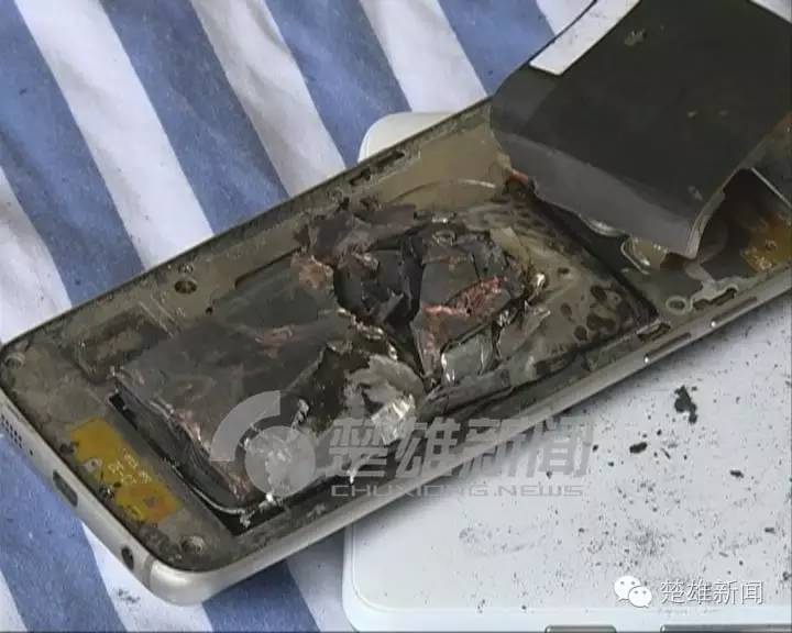 三星手机突然爆炸男子双眼被烧伤,三星发生爆炸事故