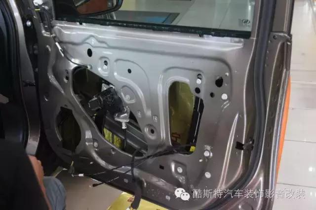 别克英朗音响喇叭无损改装,别克英朗车门音响