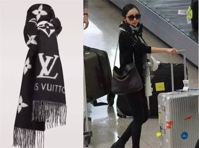 LV围巾霸屏时尚圈多年，是正品还是高仿就看它了！