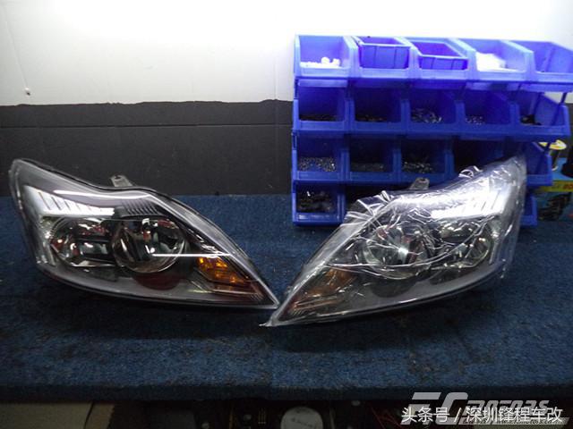 20款福克斯更换氙气灯泡教程,福克斯不改透镜只换led灯泡有用吗