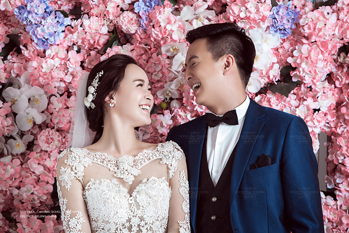 婚纱摄影复古外景拍照,韩式简约风婚纱照客片