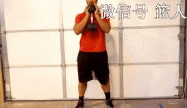 弓步蹲哑铃弹跳训练,体育生弹跳训练方法哑铃