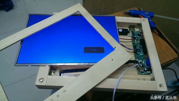 废旧老笔记本屏幕改装成显示器,废旧笔记本改装成mini主机