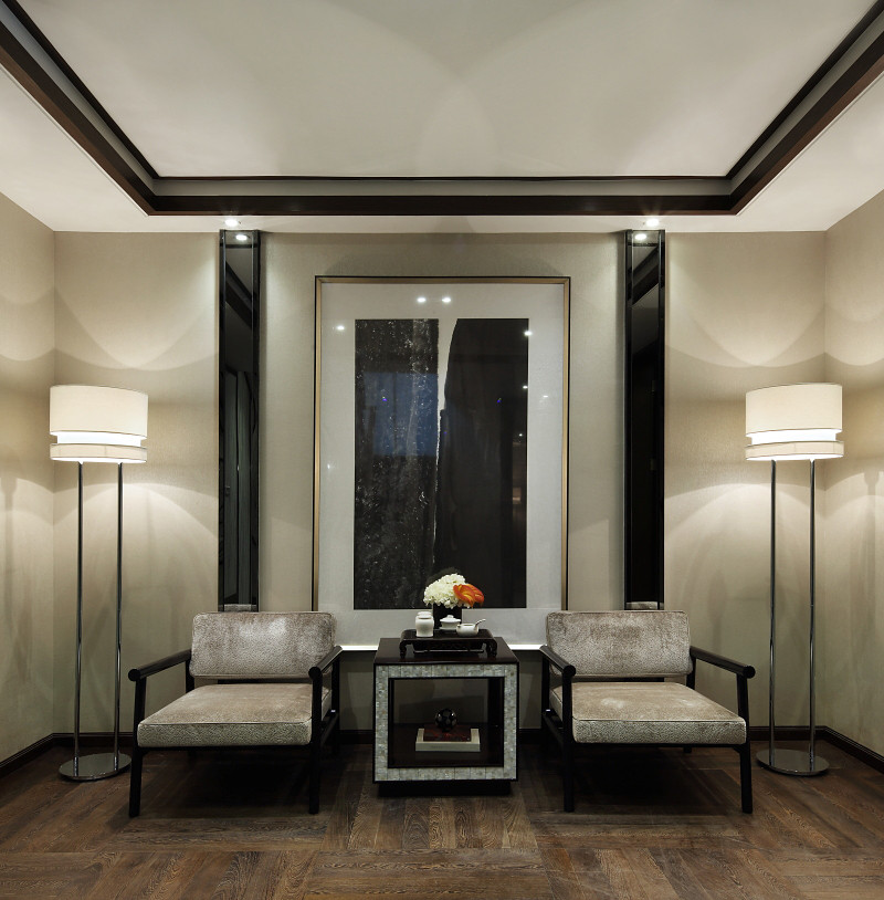 老板别墅装修效果图,现代简约风格公司别墅