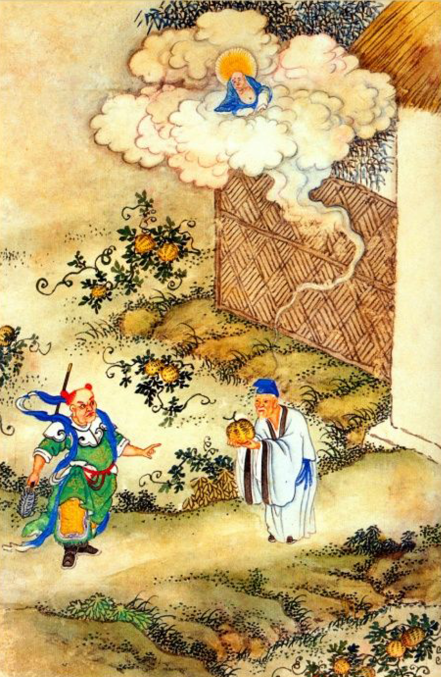 悟空收服第一个妖精,悟空背过哪两个妖怪