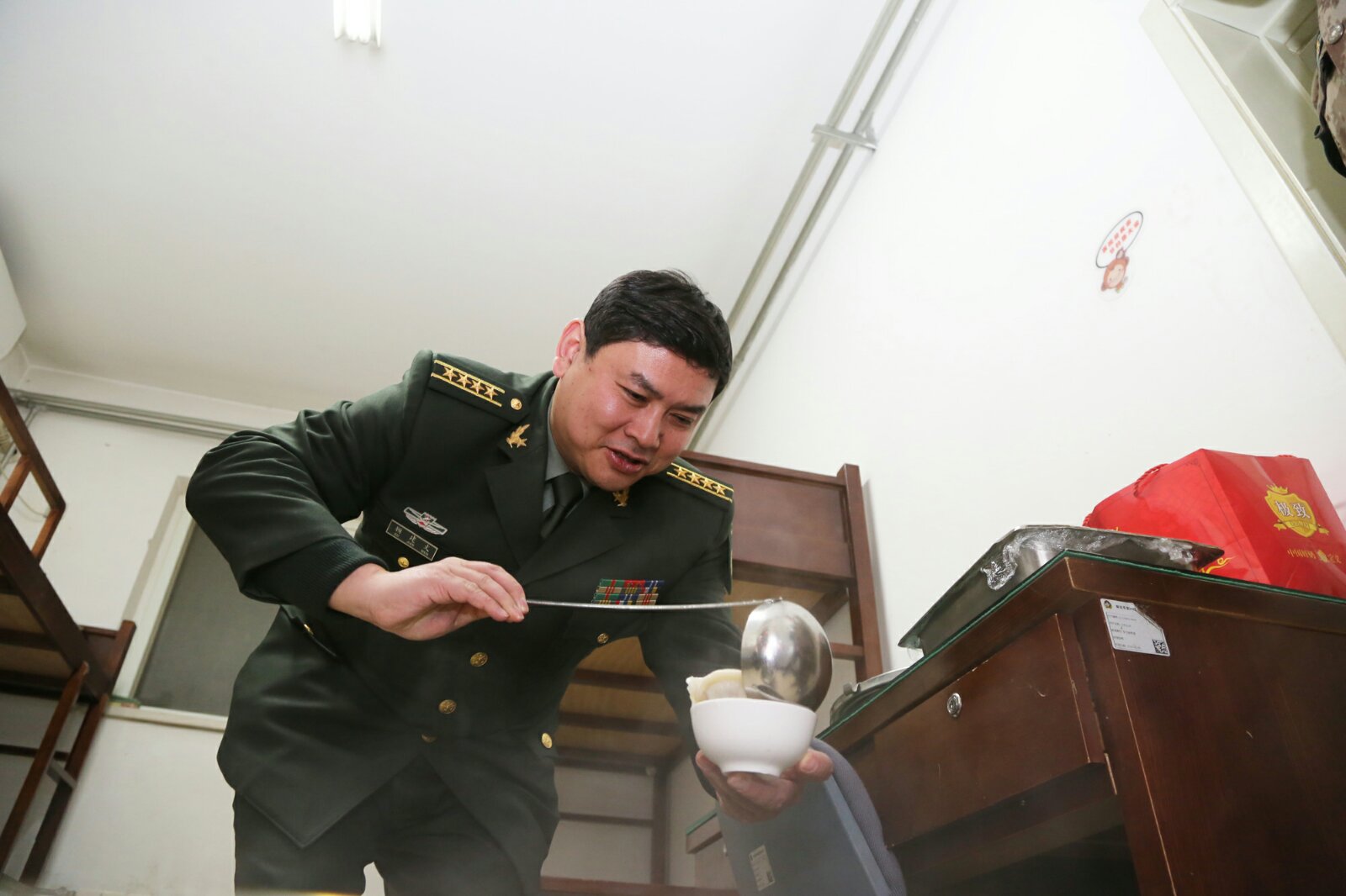 解放军306医院除夕之夜倒计时与正计时