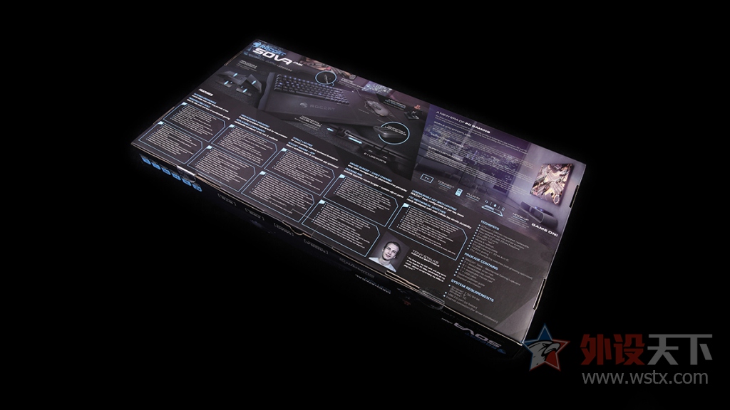 官方评测冰豹ROCCATSOVA游戏膝板图赏简评:腿上游戏