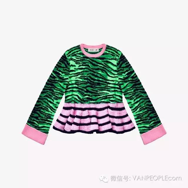 Kenzo与HM联名新款11月3日加拿大开售——连范爷都hold不住的设计,辣眼睛!