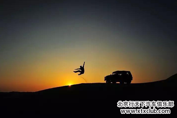 大漠传奇——冬季自驾库布其金色沙海