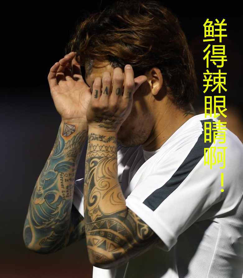 中超球员怪异发型,中超纹身球员