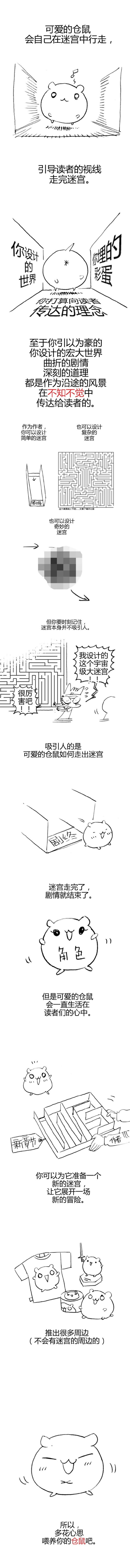 手绘仓鼠漫画,我养了只仓鼠漫画