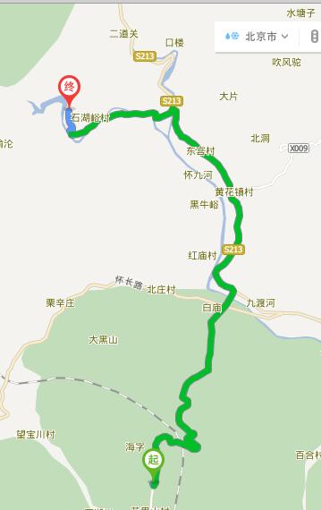 京郊自驾游好去处推荐蟒山,京郊水长城自驾游