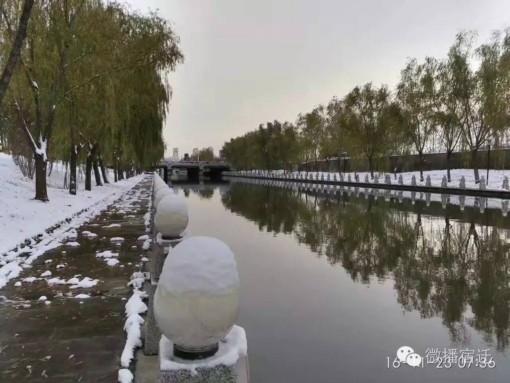 雪中宿迁，素颜都美到窒息！