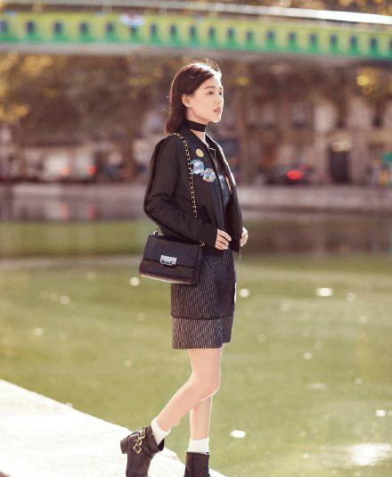 冬季绿夹克穿搭,绿色夹克秋冬穿搭