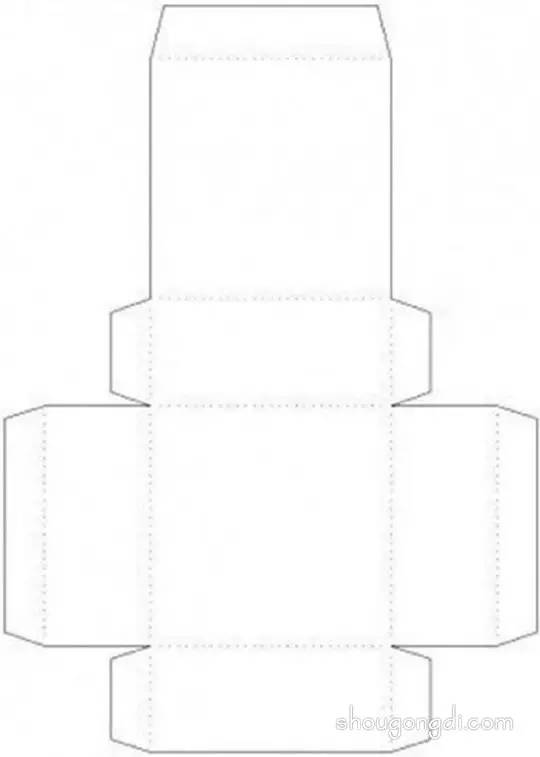 康乃馨礼物盒折纸简单教程,手工折纸送给闺蜜生日礼物盒