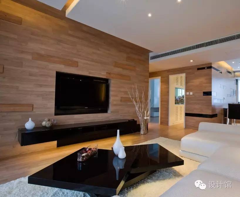 自己动手做木头电视背景墙,用木板做电视墙和电视柜