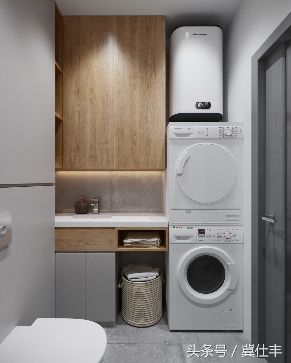 刀把型89㎡两居，老外设计师操刀，瓷砖很出彩，儿童房很温馨