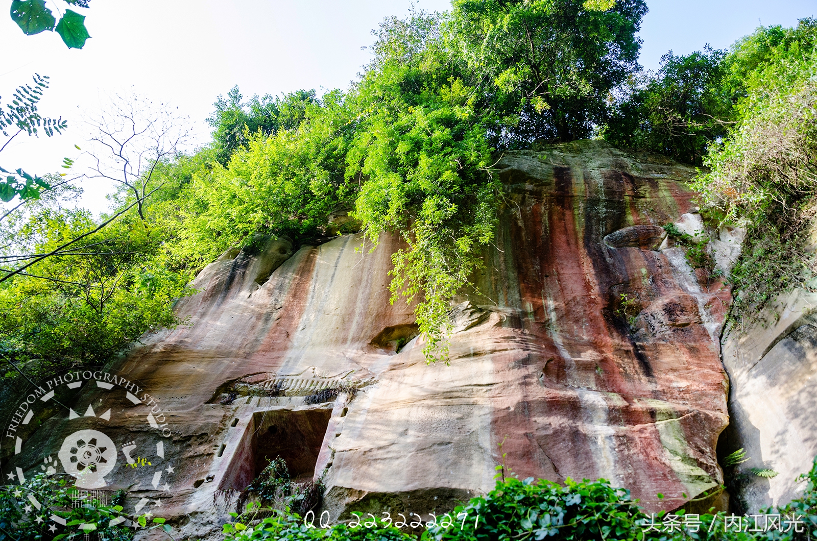 攀越震撼的内江威远高顶寨