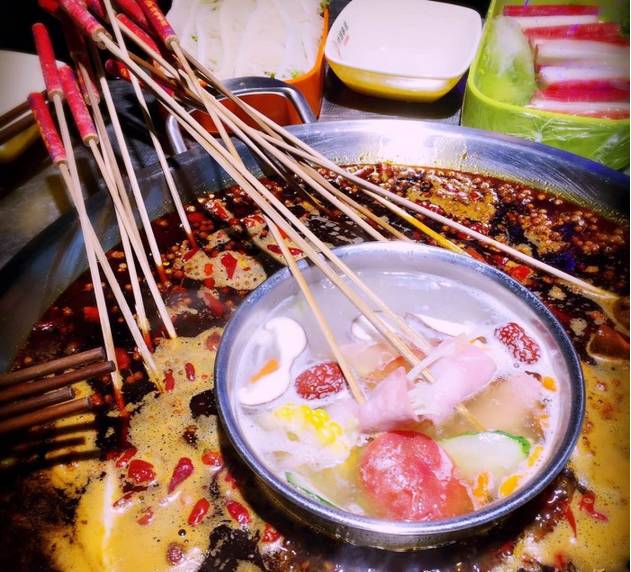 西安冬天火锅,下雪了一定要吃一顿热乎乎的火锅