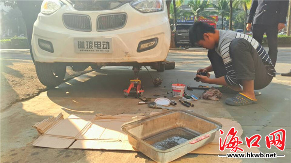 海口车辆违章掉头罚款,海南实施交通违法首例免罚