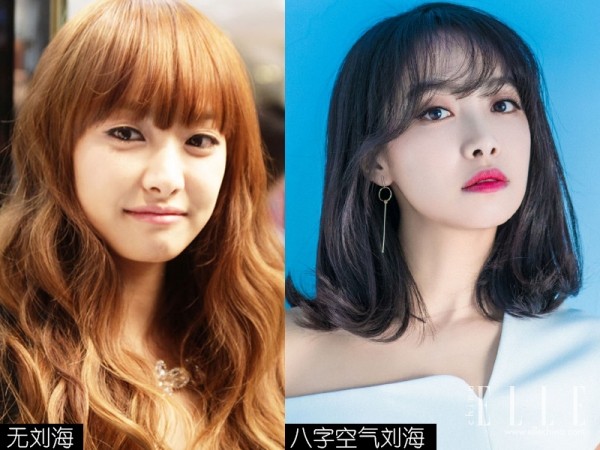 为什么剪完刘海刘海会不自然,为什么剪过八字刘海两边还是秃的