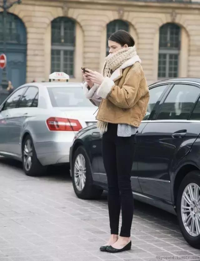 杨幂同款的围巾真洋气,杨幂同款格子围巾