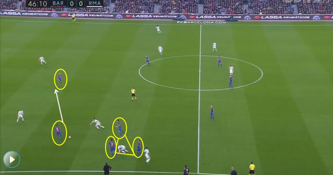 国家德比的压迫感阵容,国家德比只需要4脚传球