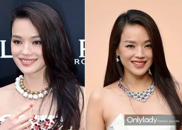 舒淇同款樱花粉,舒淇徐若瑄明星写真