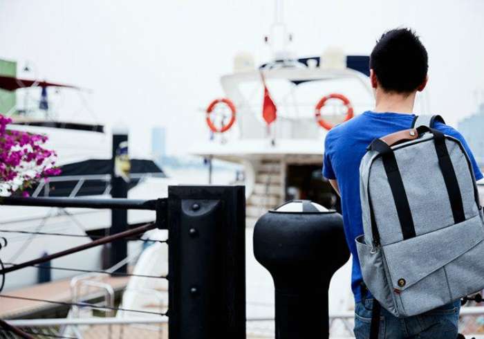 小众高级感电脑双肩包,高级感双肩包欧美风