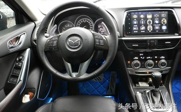 马自达阿特兹改装海外版迈腾轮毂,马自达阿特兹改装宽体