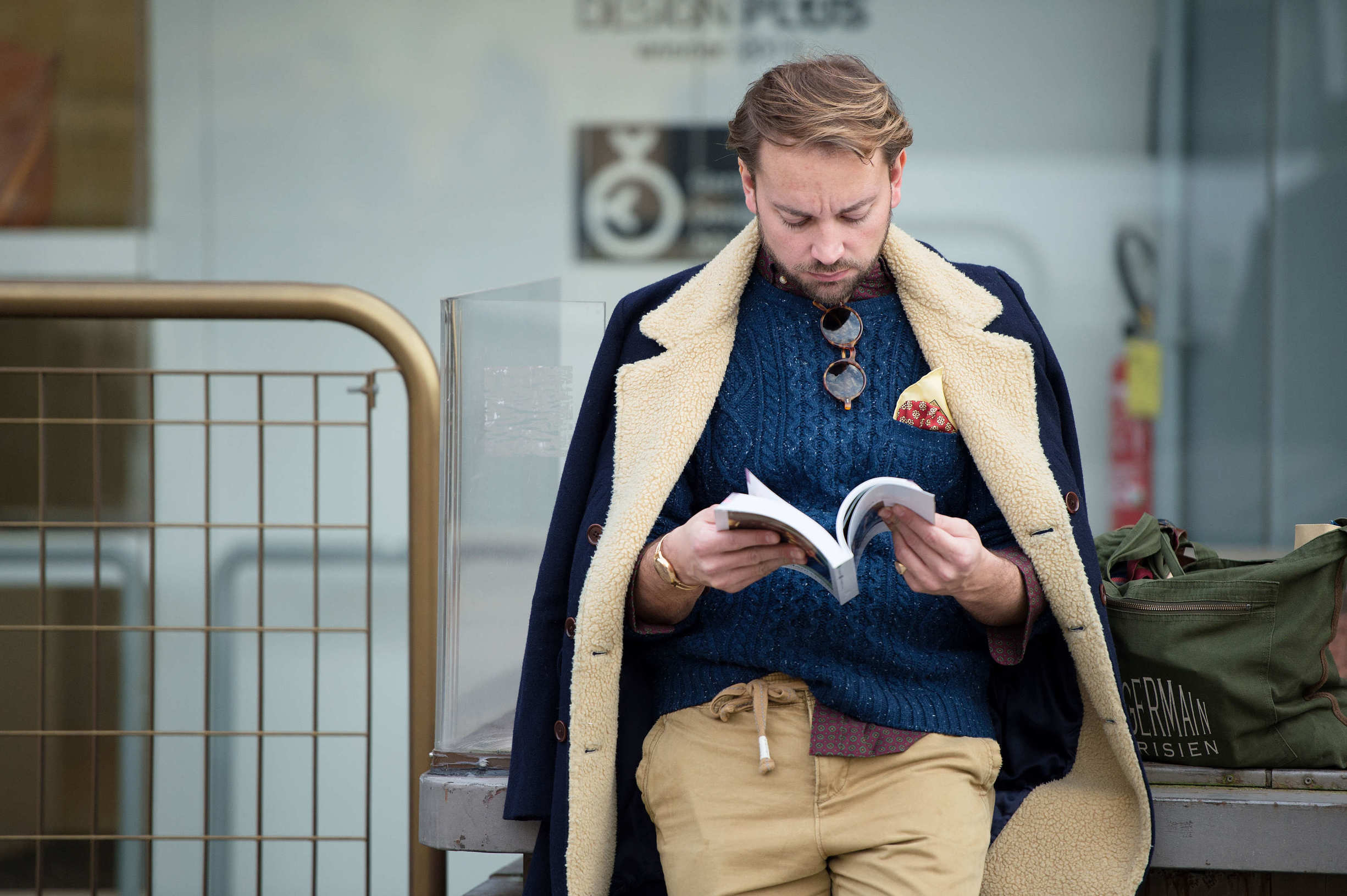 皮草羽绒搭配高级感冬天,真正皮毛一体的皮草外套