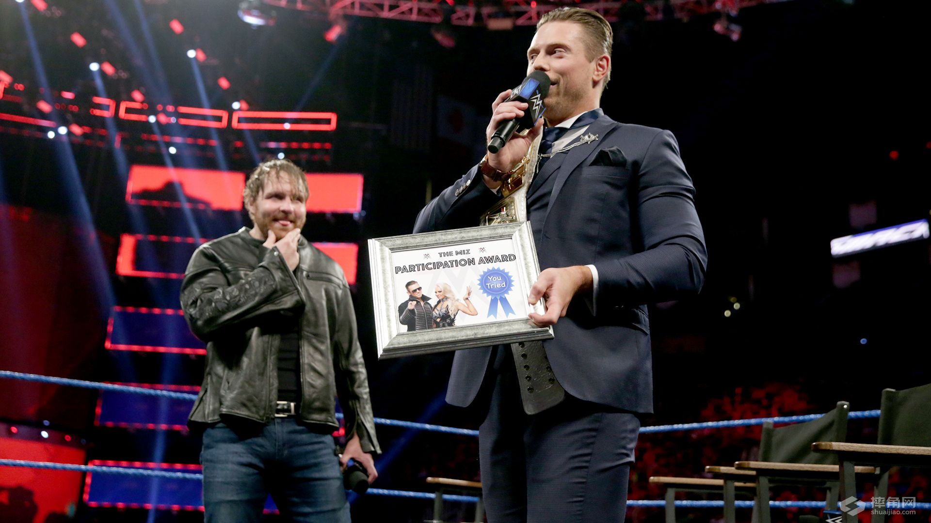 WWE驸马爷风云决战RVD！凯恩抛摔毕雪夫获全场欢呼！