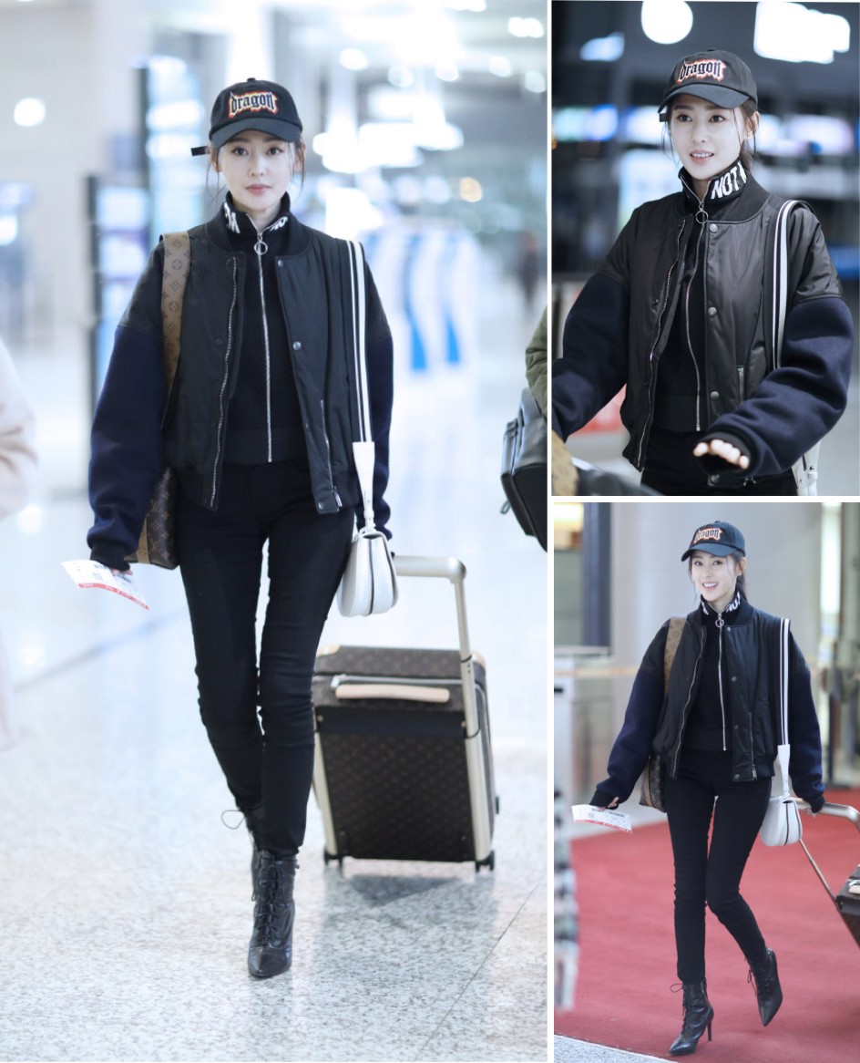 张天爱迪丽热巴杨幂同框照,张天爱和迪丽热巴同穿镂空裙