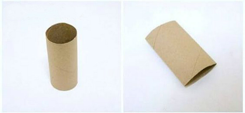 自制迷你卷纸盒,收纳卷筒纸的盒子自制