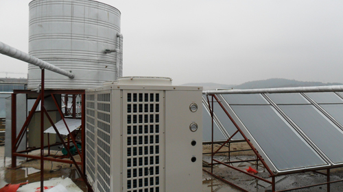 太阳能空气能热水循环系统图,太阳能空气能一体发电