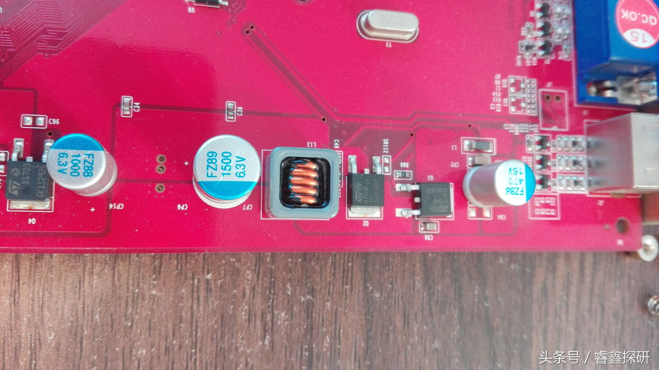 拆一个电脑板,gf9500gt512m显卡