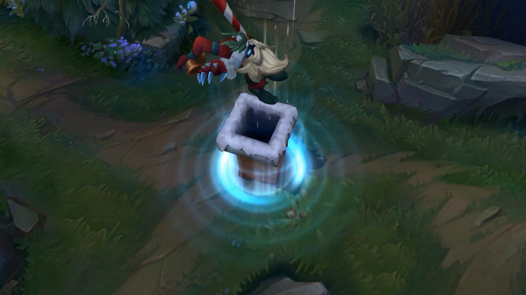 哪吒冰雪节皮肤有回城特效吗,冰雪节索拉卡回城特效