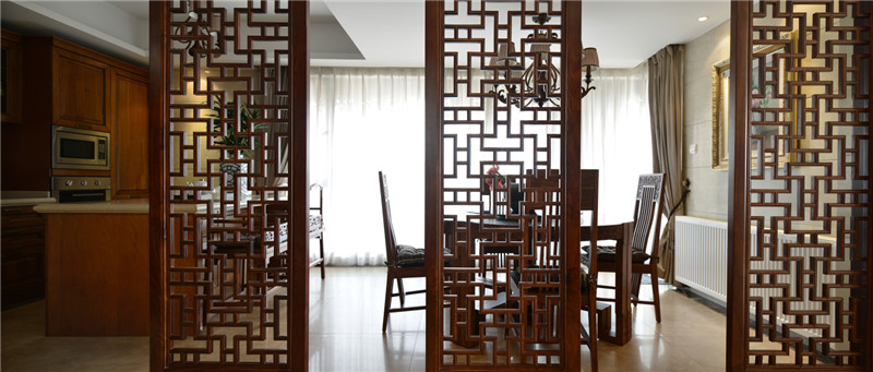 法式别墅红木装修,新中式装修红木家具别墅