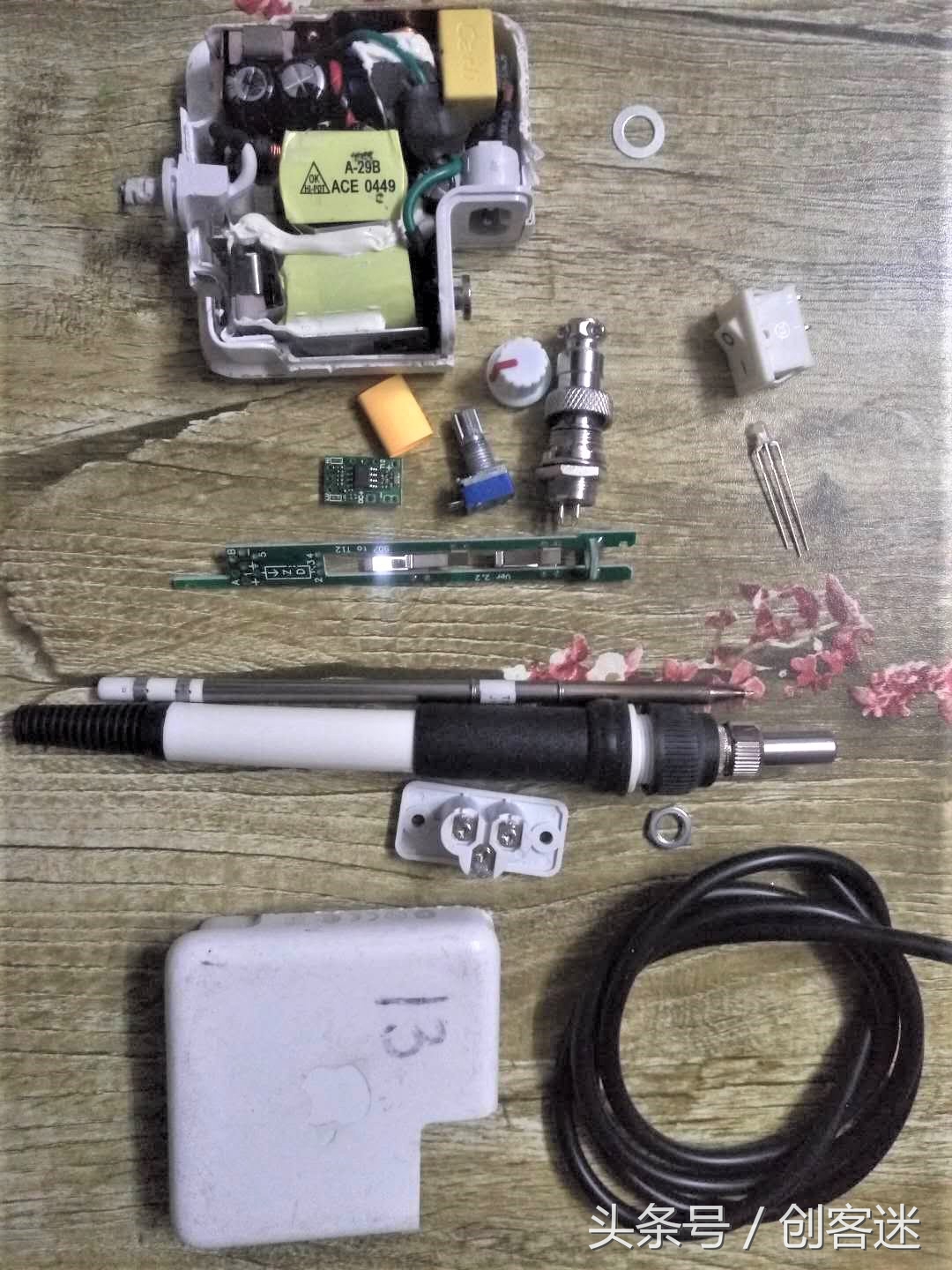 白光t12调温焊台制作方法,自制t12二合一白光焊台教程