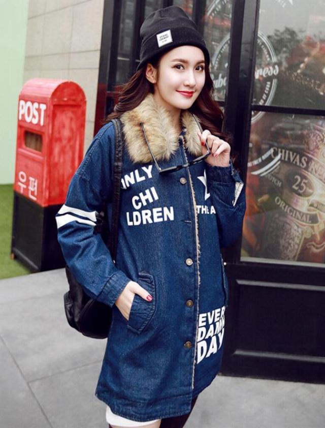 今年最流行的棉服女学生党,时尚百搭款棉衣