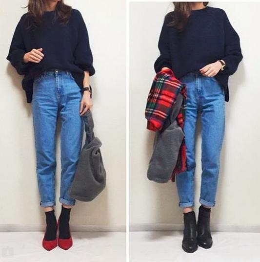 博主｜冬天围巾买了不会搭看看这位博主怎么把围巾搭配好