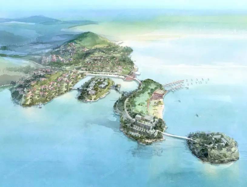 西湖向西30公里，有人用5个岛造了个意大利小镇