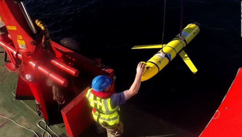 无人潜航器被打捞,无人潜航器海底