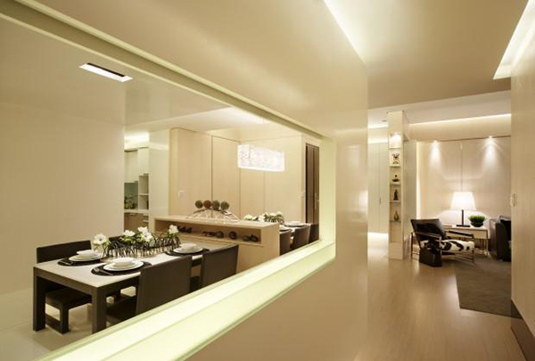 合肥巴黎都市105平装修案例,合肥装修设计山水