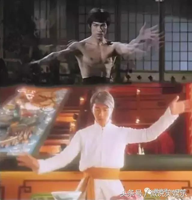 李小龙和周星驰的师傅,周星驰李小龙动作对比喜剧之王
