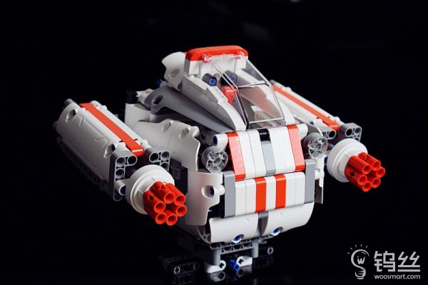 儿童大颗粒积木百变汽车机器人,米兔积木机器人履带机甲编程