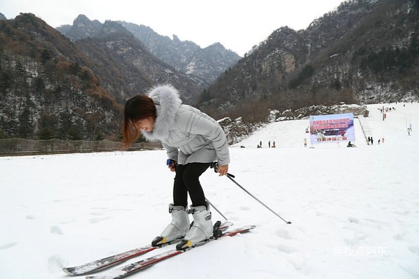 沣峪庄园滑雪,沣峪山庄滑雪