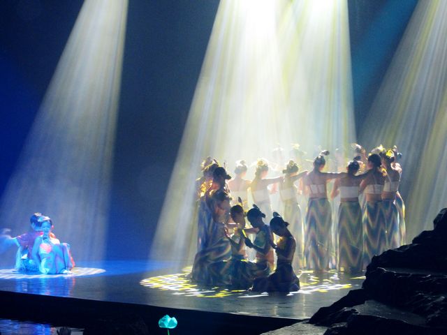 中国的百老汇丽水金沙,令人震撼的丽水金沙