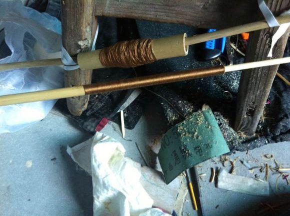 自己用竹子手工打造钓鱼竿，附上完整设计图和流程图